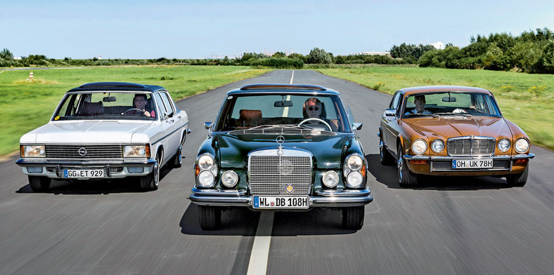 Klasyki dla wymagających - Opel Admiral kontra Mercedes 280S i Jaguar XJ6