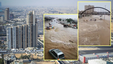 Ulewne deszcze uderzyły w Arabię Saudyjską. Ulicami płynie wielka woda z samochodami [WIDEO]
