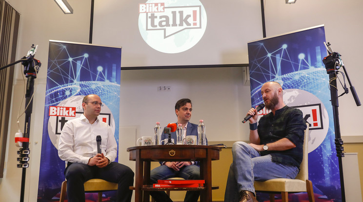 Egy parázs vitaesttel indult a Blikk Talk! /Fotó: Zsolnai Péter