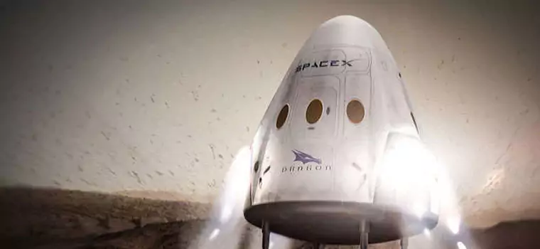 Elon Musk: SpaceX nie wyląduje kapsułą Dragon na Marsie, ale ma inny plan