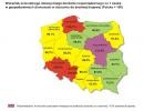 Wskaźnik przeciętnego miesięcznego dochodu rozporządzalnego na 1 osobę w gospodarstwach domowych w stosunku do średniej krakowej w 2012 roku, źródło: GUS