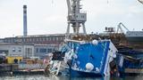 W Gdyni zatonął norweski statek. Zdjęcia