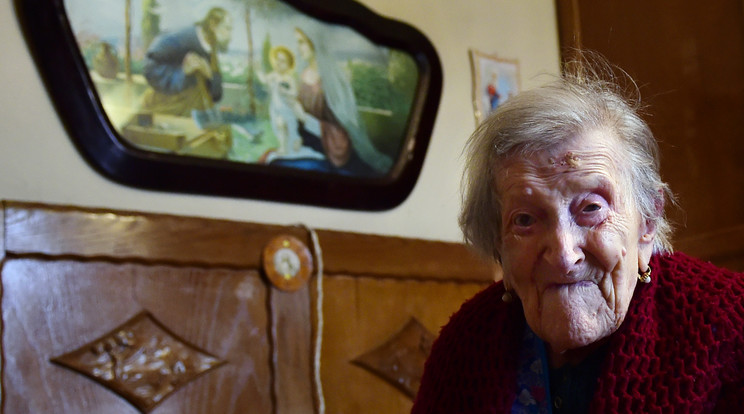 Emma Morano már 117 éves / Fotó: AFP