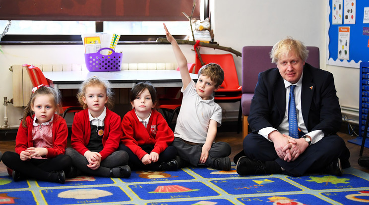 Boris Johnson
brit külügyminiszter az elsősök soraiban próbált elvegyülni /Fo­tó: Getty Images