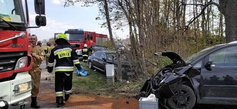 Wypadek koło Radzynia Podlaskiego. Wśród rannych dziecko
