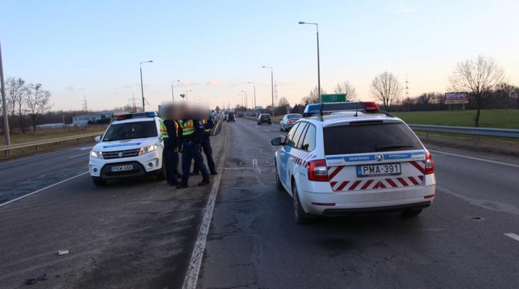 Újabb cserbenhagyót kaptak el a rendőrök /Fotó: Police.hu