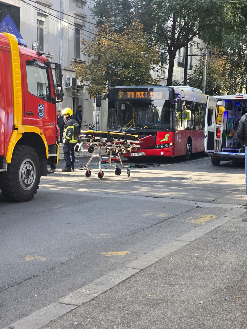 Saobraćajna nesreća u Beogradu