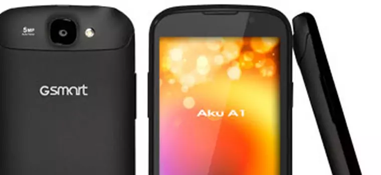 GSmart Aku A1 – smartfon od firmy Gigabyte