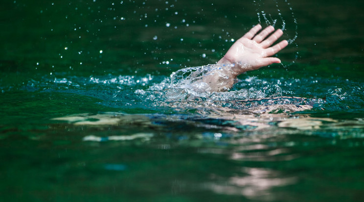 Belefulladt a patakba/ Fotó: Shutterstock