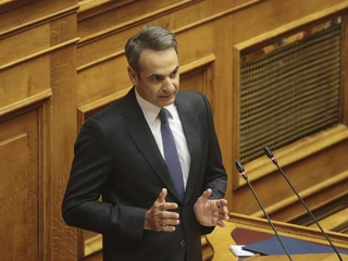 Premier Grecji Kyriakos Micotakis