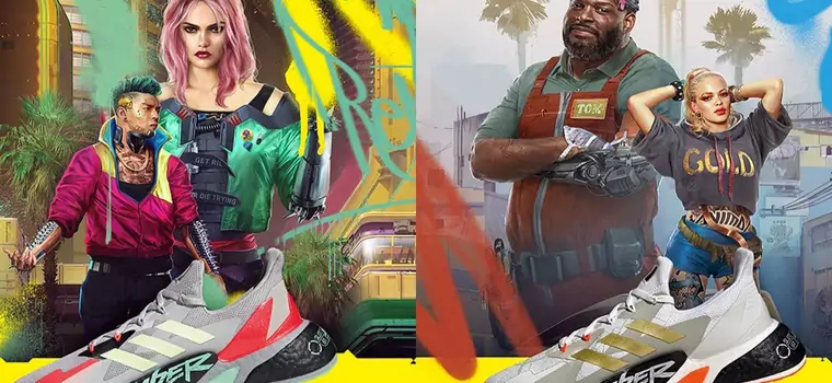 Buty Adidas z motywem Cyberpunk 2077 nie dla Europy. CD Projekt RED komentuje