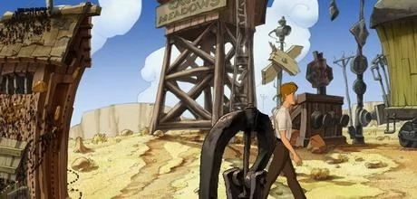 Screen z gry "Runaway: A Road Adventure"