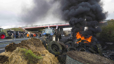 Masowe protesty rolników we Francji