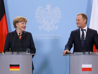 Angela Merkel i Donald Tusk