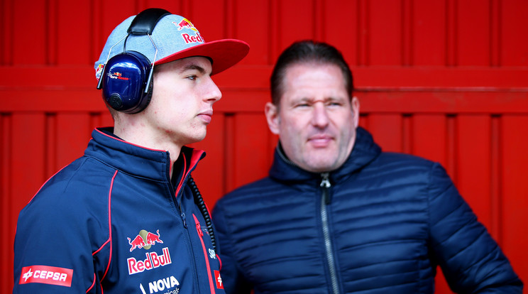 Jos Verstappen anno 107 futamon indult, gyereke, Max a legfiatalabb F1-es versenyző /Fotó: Europress Getty Images