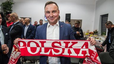 Andrzej Duda wierzy w polską drużynę. "Zawsze kibicuję za naszymi"