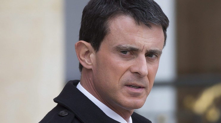 Manuel Valls francia miniszterelnök / Fotó: MTI-EPA-Ian Langsdon