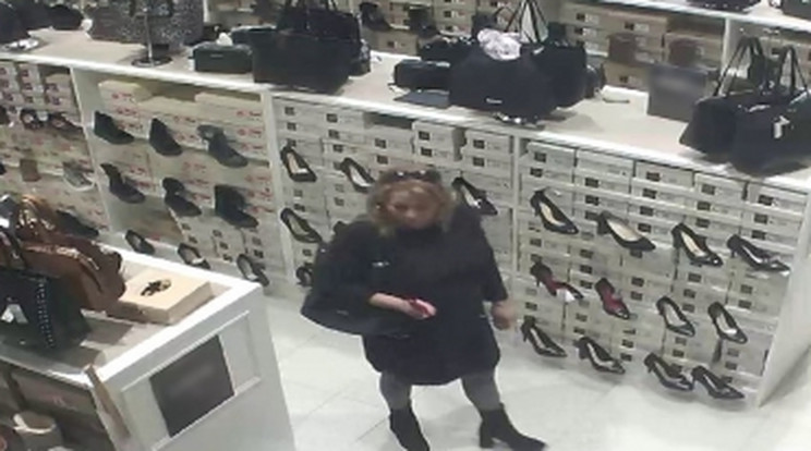 Keresik a bolti tolvaj nőt / Fotó: police.hu