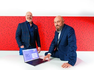 Krzysztof Trębski (z lewej) i Krzysztof Liczbański założyli Tikrow w 2017 r. Liczą, że 10 lat później ich spółka osiągnie ćwierć miliarda złotych obrotu.