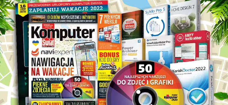 Komputer Świat 7/2022: nawigacja NaviExpert na wakacje