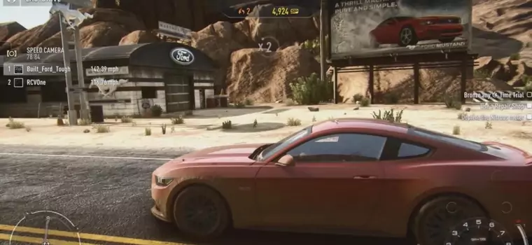 Mustang 2015 w Need for Speed: Rivals