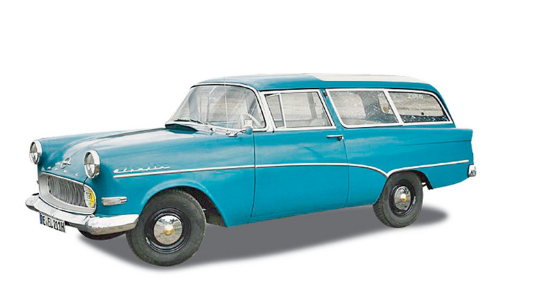 Opel Olympia Rekord Caravan P1 - kombi z amerykańskim akcentem