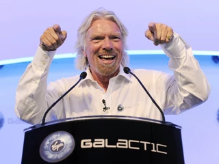 Samolot naddźwiękowy to nowy projekt Virgin Galactic, stworzonej przez miliardera Richarda Bransona