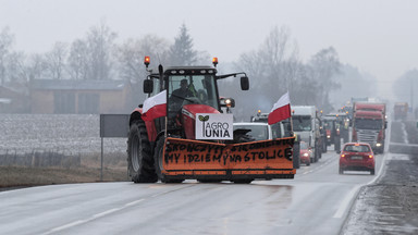 Onet24: protest rolników w Warszawie