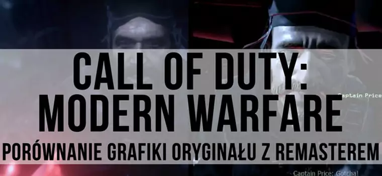 Call od Duty: Modern Warfare - porównanie grafiki oryginału z Remasterem