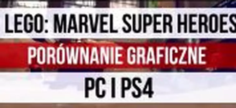 LEGO Marvel Super Heroes - PC vs PS4