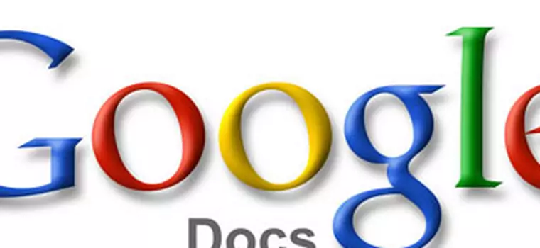 Google Docs obsługuje pliki .docx oraz .xlsx