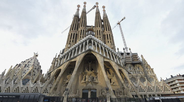 A Sagrada Familia is célpont volt a támadóknak /Fotó:AFP