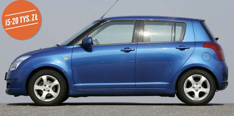 Suzuki Swift III: polecana wersja 1.3/86 KM; 2008 r.