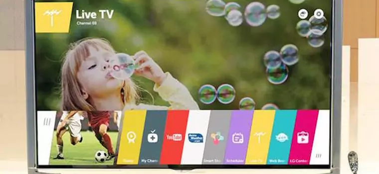 Aktualizacja telewizorów LG z systemem WebOS 1.0