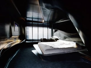 Wnętrza hotelu Pueara America projektu słynnej architekt Zahy Hadid, fot. mat. prasowe
