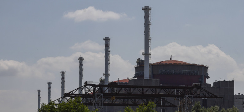 Niebezpieczne działania Rosjan nad Zaporoską Elektrownią Jądrową. Chodzi o drony kamikadze