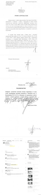 Wykop.pl opublikował pismo kancelarii wraz z upoważnieniem wystawionym przez Janusza Korwin-Mikkego