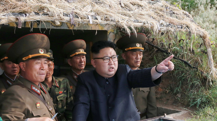 Kim Dzsongun észak-ko
reai vezető nem hagy fel a 
kísérletezéssel /Fotó: AFP