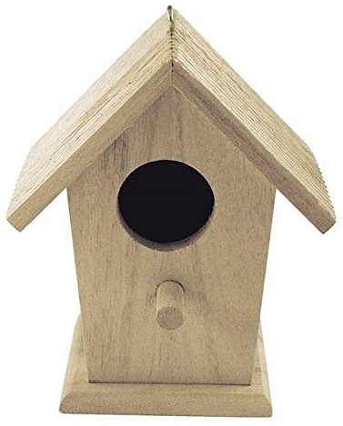 Karmniki dla ptaków - Rayher Hobby Rayher 62290000 drewniana domek dla ptaków FSC Mix Credit, 12 x 7,5 x 13 cm 62-290-000 - grafika 1