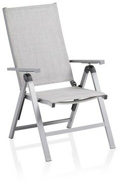 Fotele i krzesła ogrodowe - Kettler Krzesło ogrodowe Rasmus Szary - grafika 1