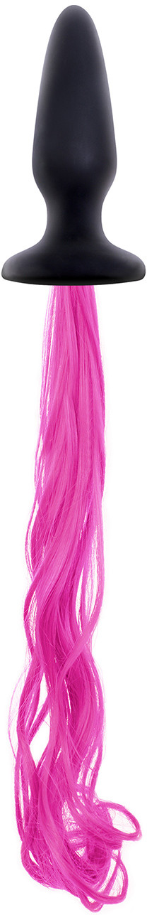 Korki analne - Ns novelties Unicorn Tails - Anal Pin Tail with Unicorn Pink - grafika 1