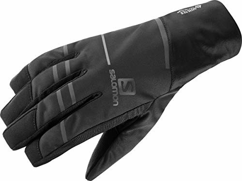 Rękawiczki sportowe damskie - SALOMON Unisex lekkie rękawice do biegania RS PRO WS GLOVE U, czarne/czarne, rozm. 2XL, LC1185700 LC1185700-1-XX-Large - grafika 1