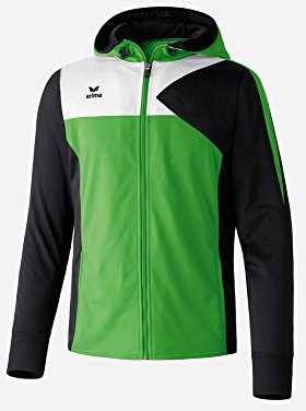Dresy męskie - Erima męska Premium One 2.0 Training kurtka kurtka z kapturem, zielony, l 1071805 - grafika 1