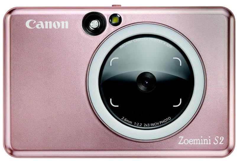 Aparaty natychmiastowe - Canon Zoemini S2 Rose Gold 4519C006) - grafika 1