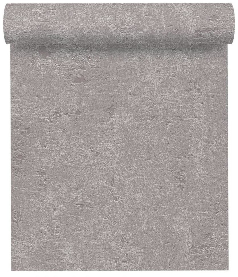 Tapety - A.S. Creation Tapeta BETON szara imitacja betonu winylowa na flizelinie - grafika 1