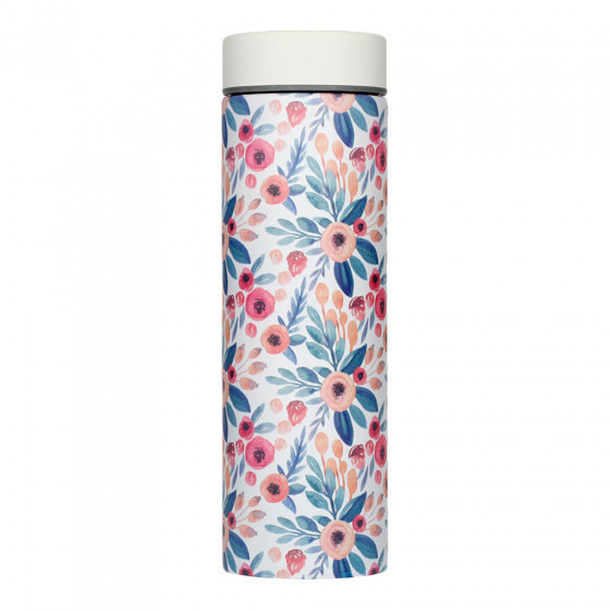 Butelki termiczne - Asobu Butelka termiczna Asobu Le Baton Floral, 500 ml "LE BATON" TRAVEL BOTTLE - grafika 1