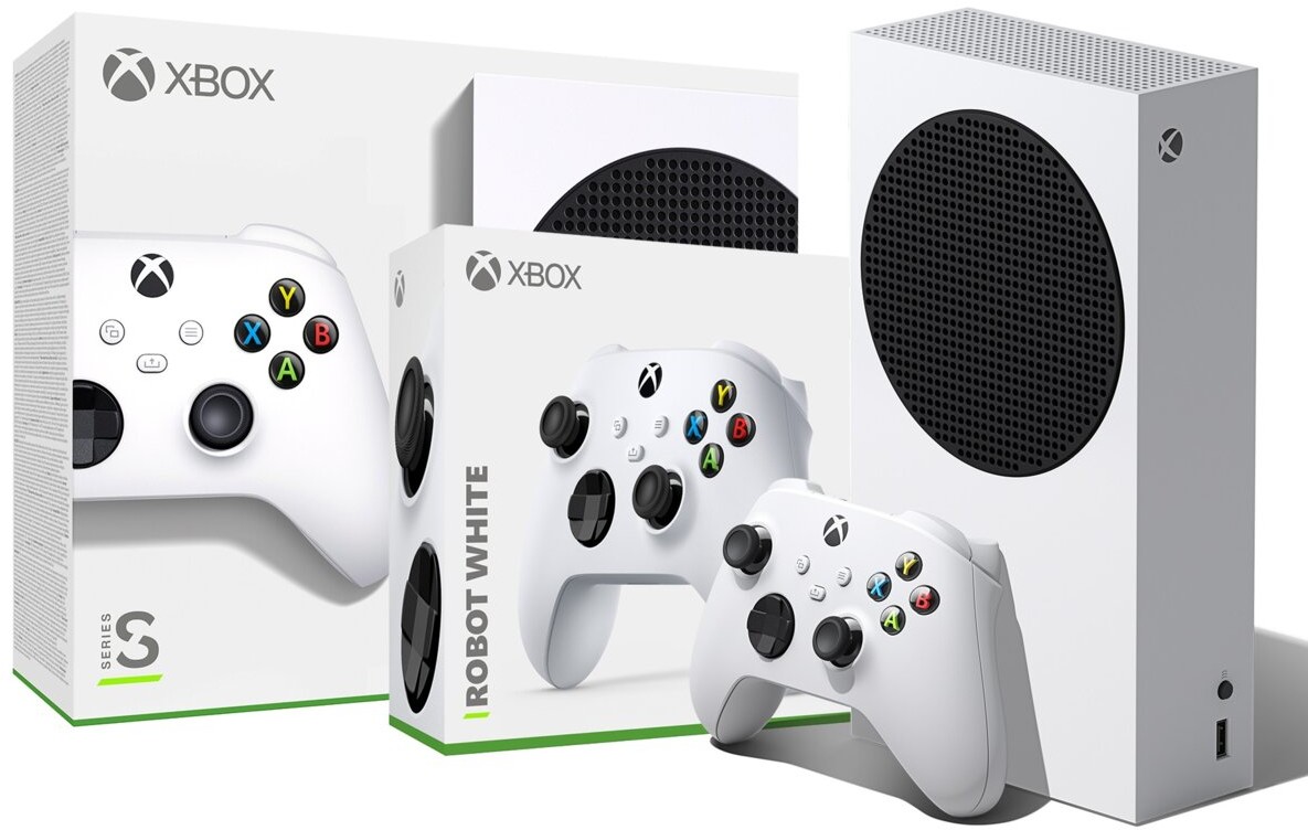 Konsole Xbox - Microsoft Xbox Series S 512GB Biały + pad biały - grafika 1
