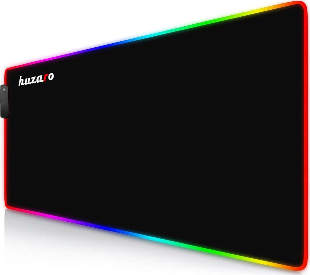 Podkładki pod mysz - HUZARO Podkładka  Podkładka gamingowa Huzaro RGB - grafika 1