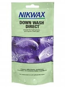 Środki do obuwia i ubrań - Nikwax DOWN WASH DIRECT 100 ml do prania puchu - grafika 1