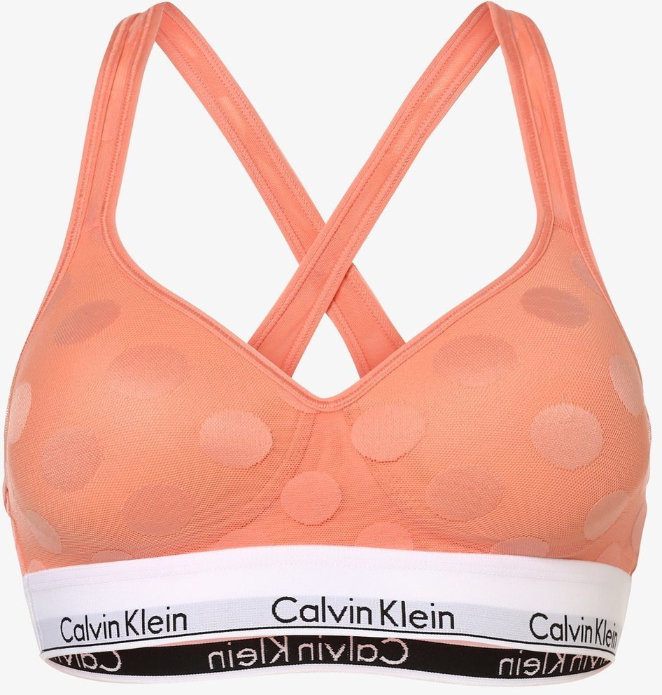 Biustonosze - Calvin Klein Gorset damski, pomarańczowy - grafika 1